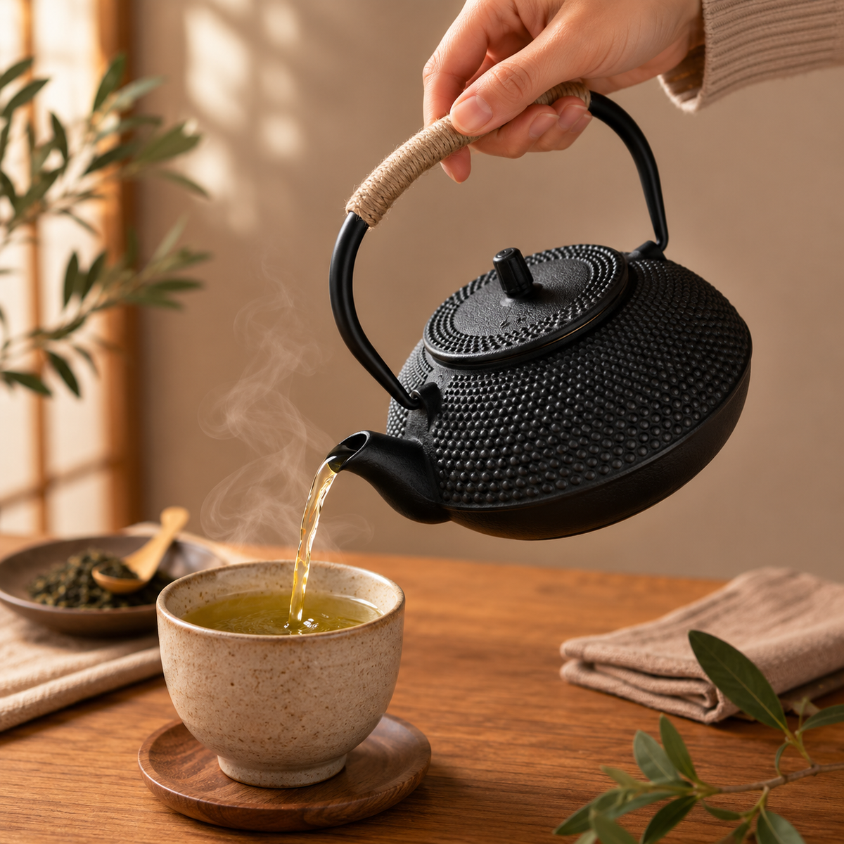 Handmade Iron Japanese Teapot